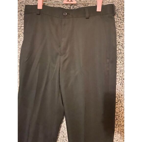 Kenneth Cole Reaction Men's Black Dress Pants Size 32 Formal Straight Leg - Picture 3 of 6